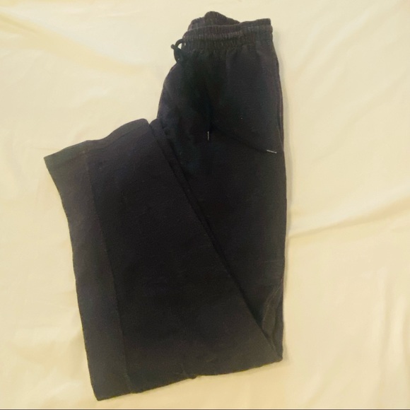 Pacific Cove Women's Drawstring active jog Waist Pants 100% Cotton Blue Size L - Picture 9 of 10